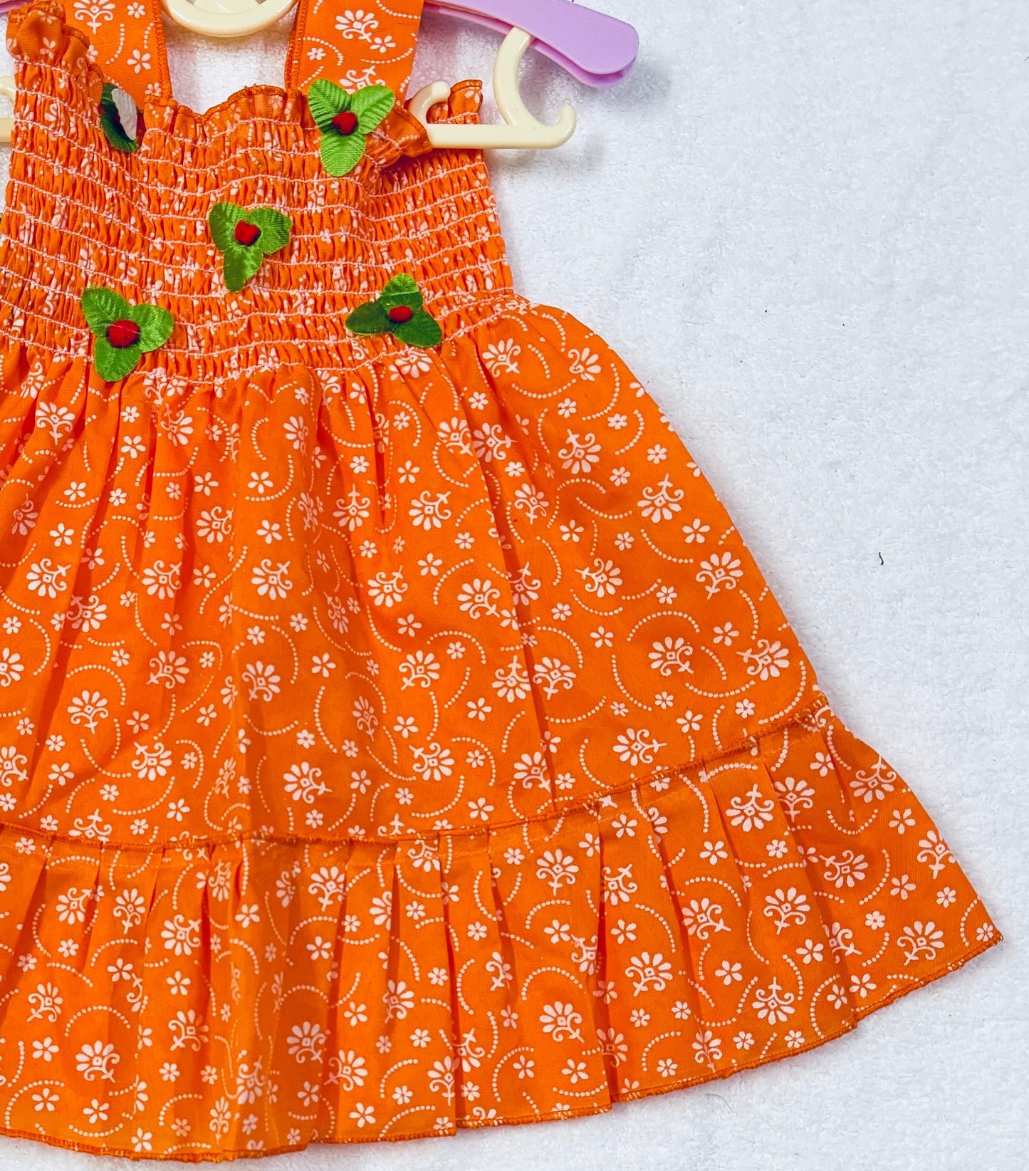 Cotton Sleeveless Summer Frock for Newborn