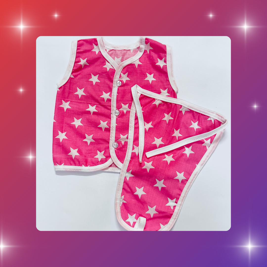 Combo Pack of 6 - Soft Cotton Reusable Baby Nappies with Cute Prints