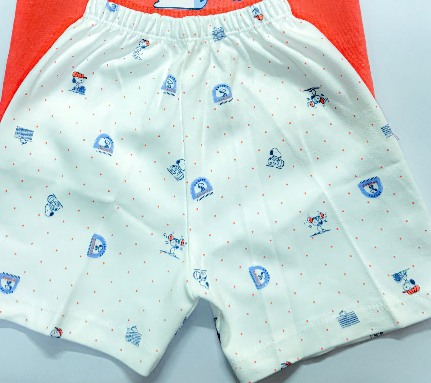 Tiny Trends Baby Animal Print T-Shirt and Shorts Set – Size L (12-18 Months)