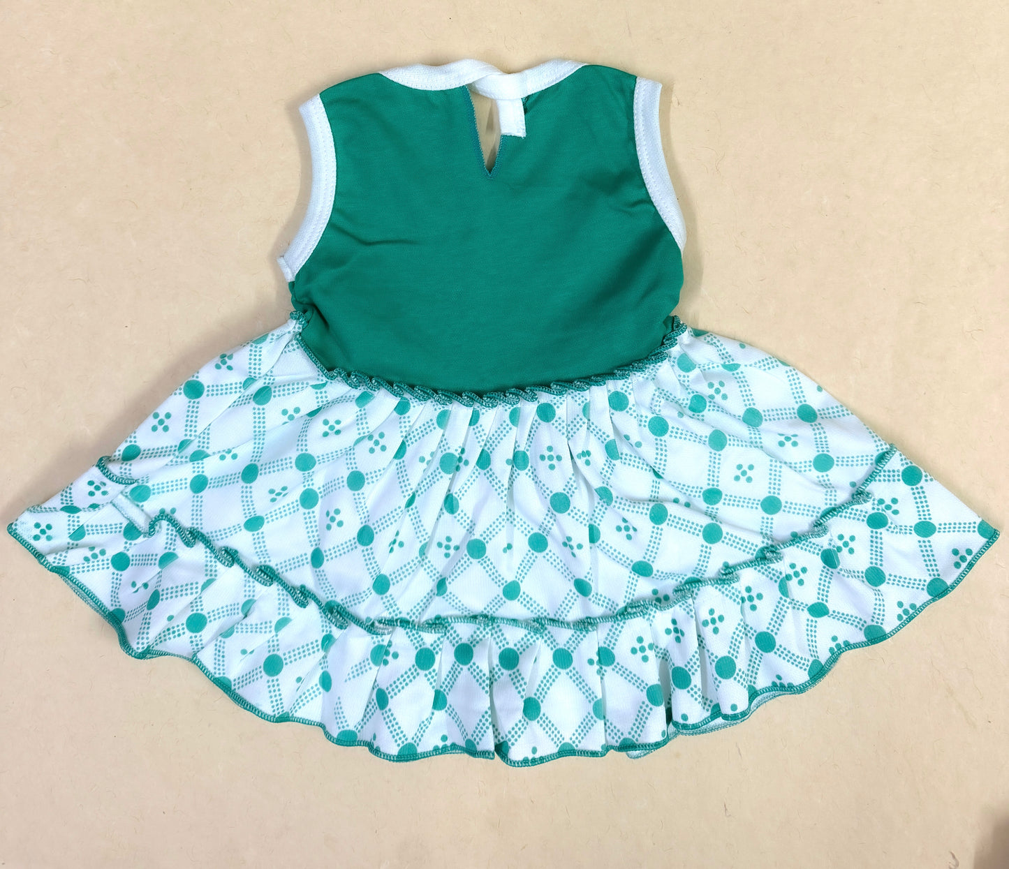 Baby Girl Sleeveless Dress Set