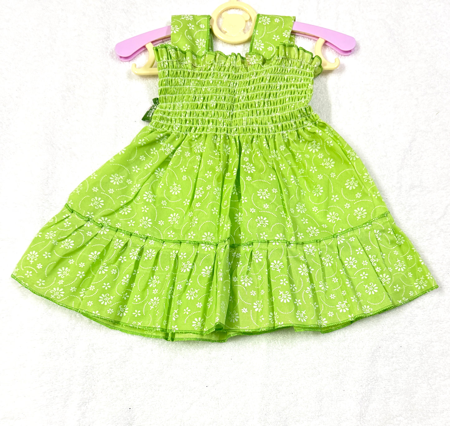 Cotton Sleeveless Summer Frock for Newborn