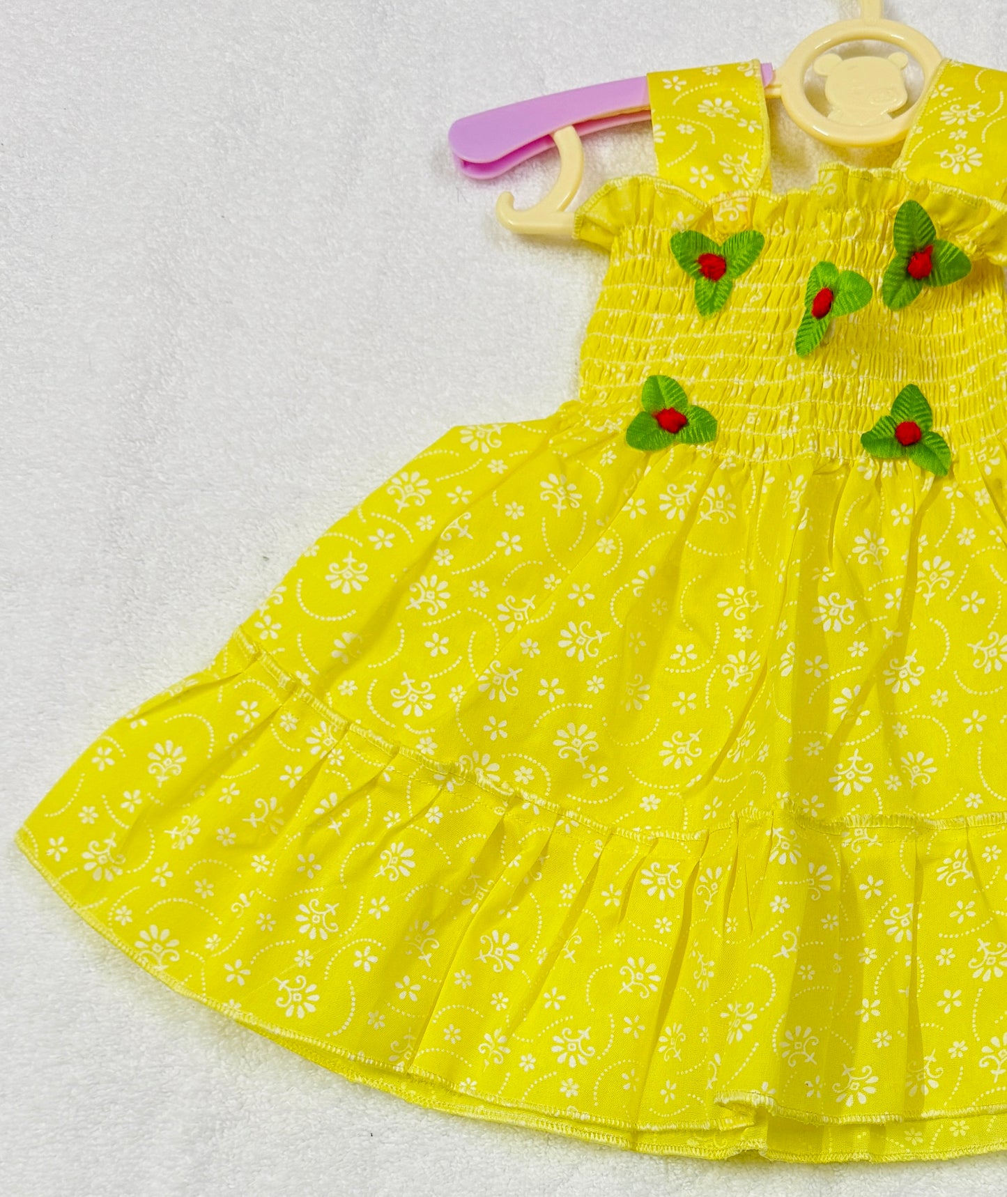 Cotton Sleeveless Summer Frock for Newborn