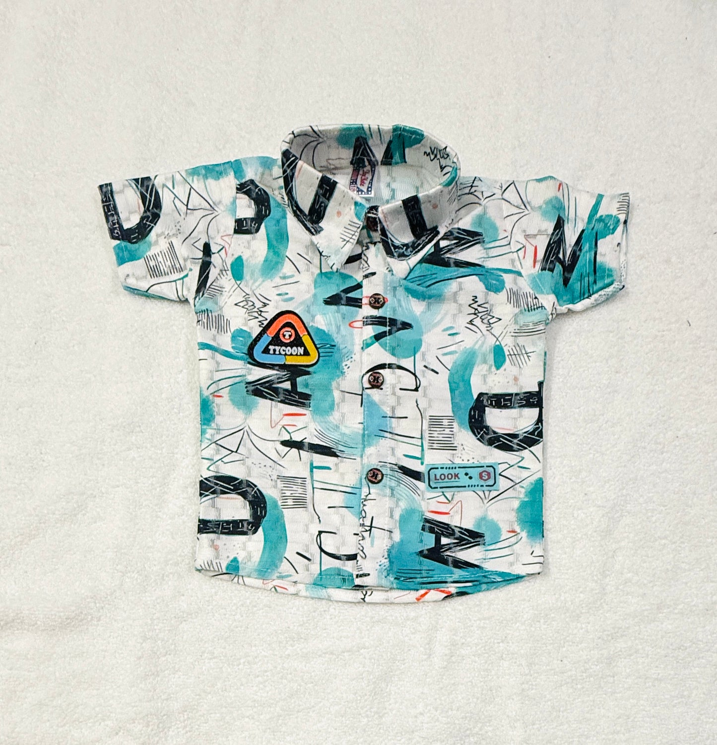 Baby Co-ord Set with Shirt & Shorts – 6 to 12 Months