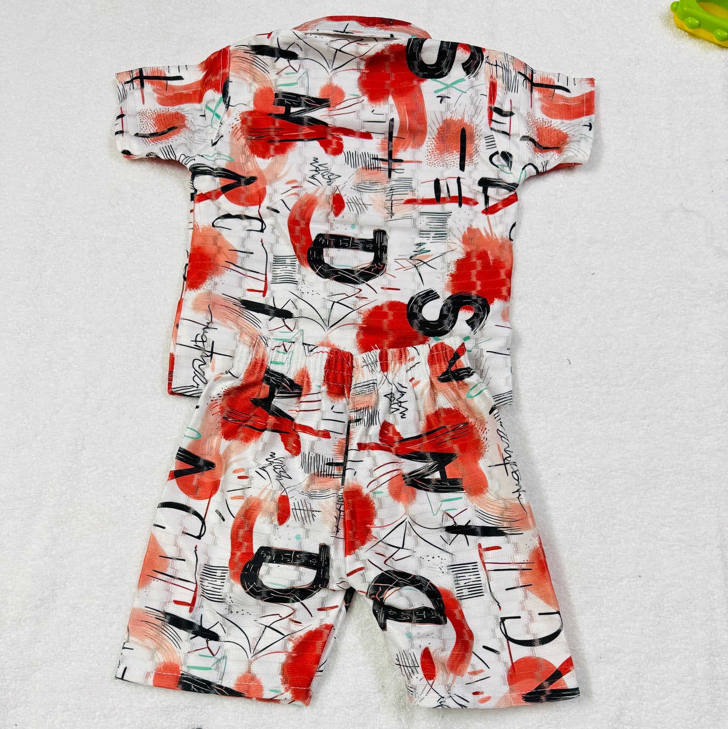 Baby Co-ord Set with Shirt & Shorts – 6 to 12 Months