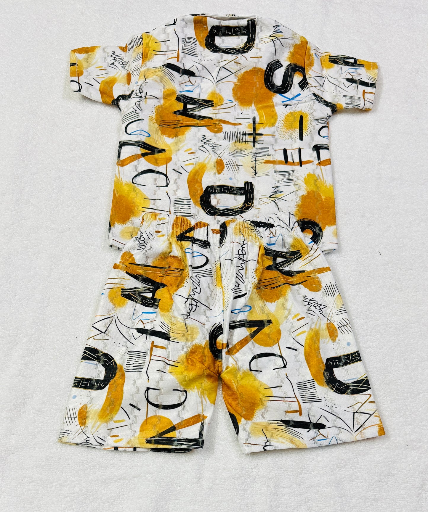 Baby Co-ord Set with Shirt & Shorts – 6 to 12 Months