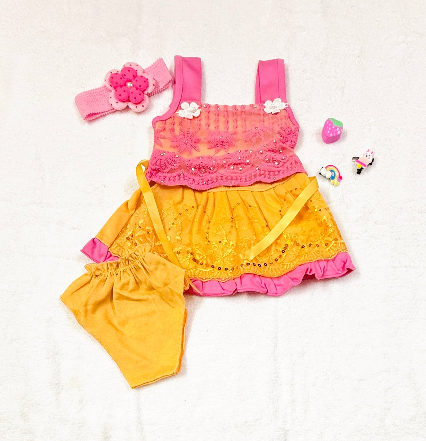Baby Girl Festive/ Party Dress Set