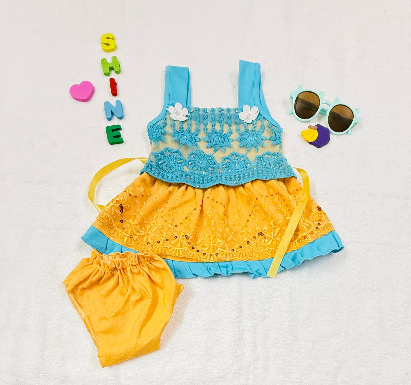 Baby Girl Festive/ Party Dress Set