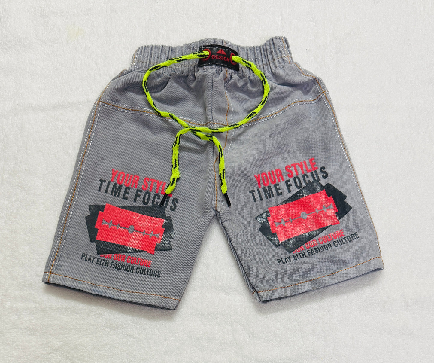 "Boys' Casual Shirt & Shorts Set