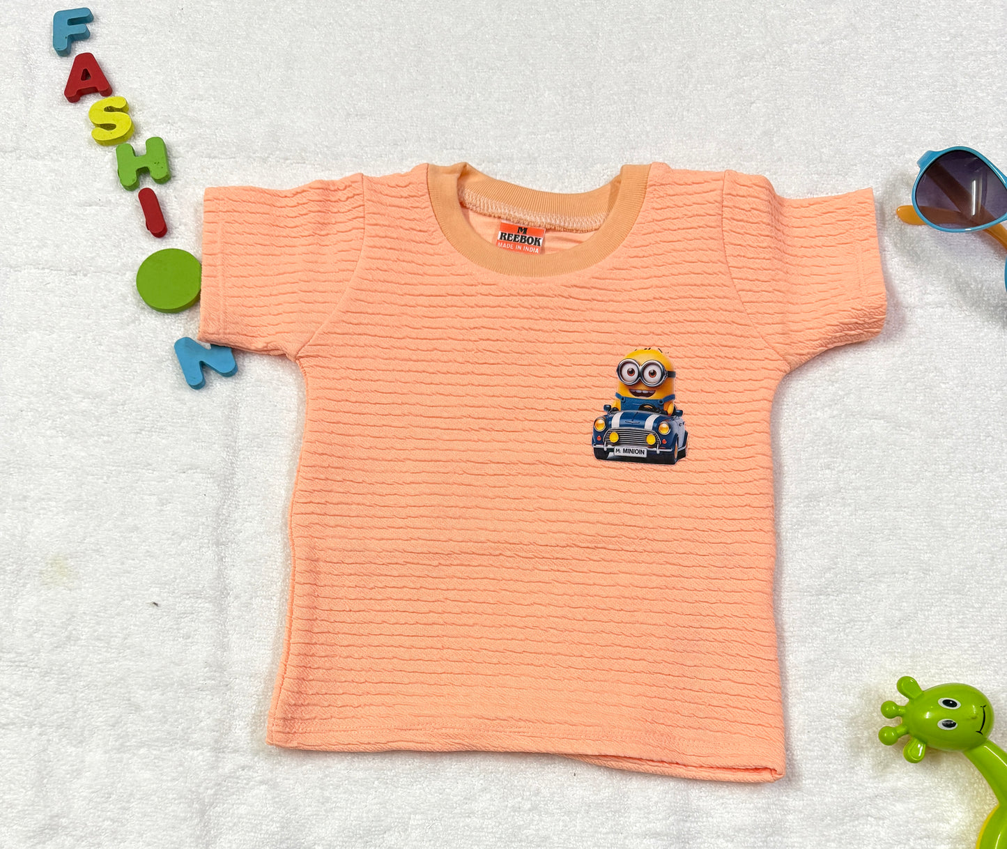 Boys/Girls Summer T-Shirt Minnion print & Shorts Set