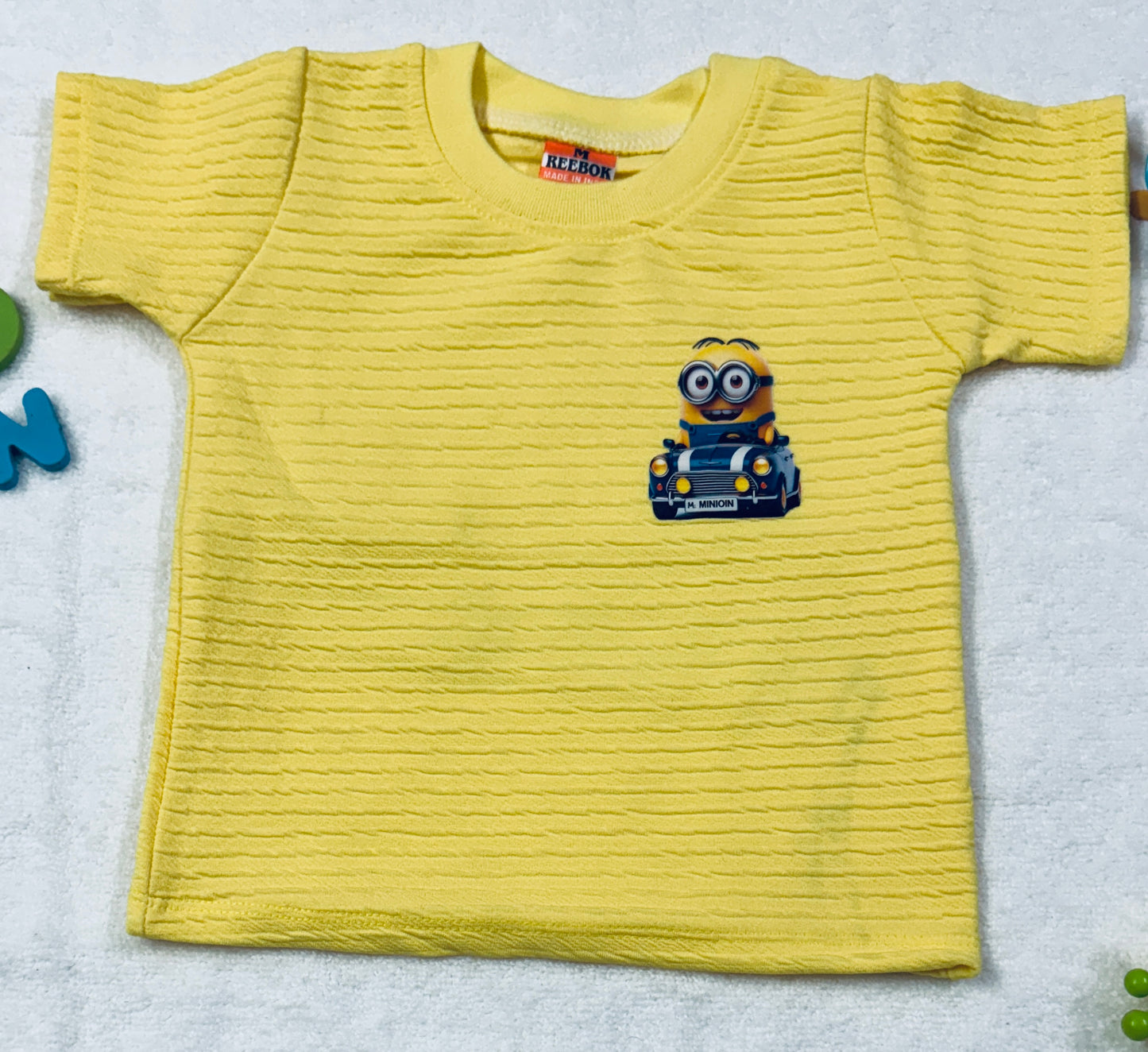 Boys/Girls Summer T-Shirt Minnion print & Shorts Set