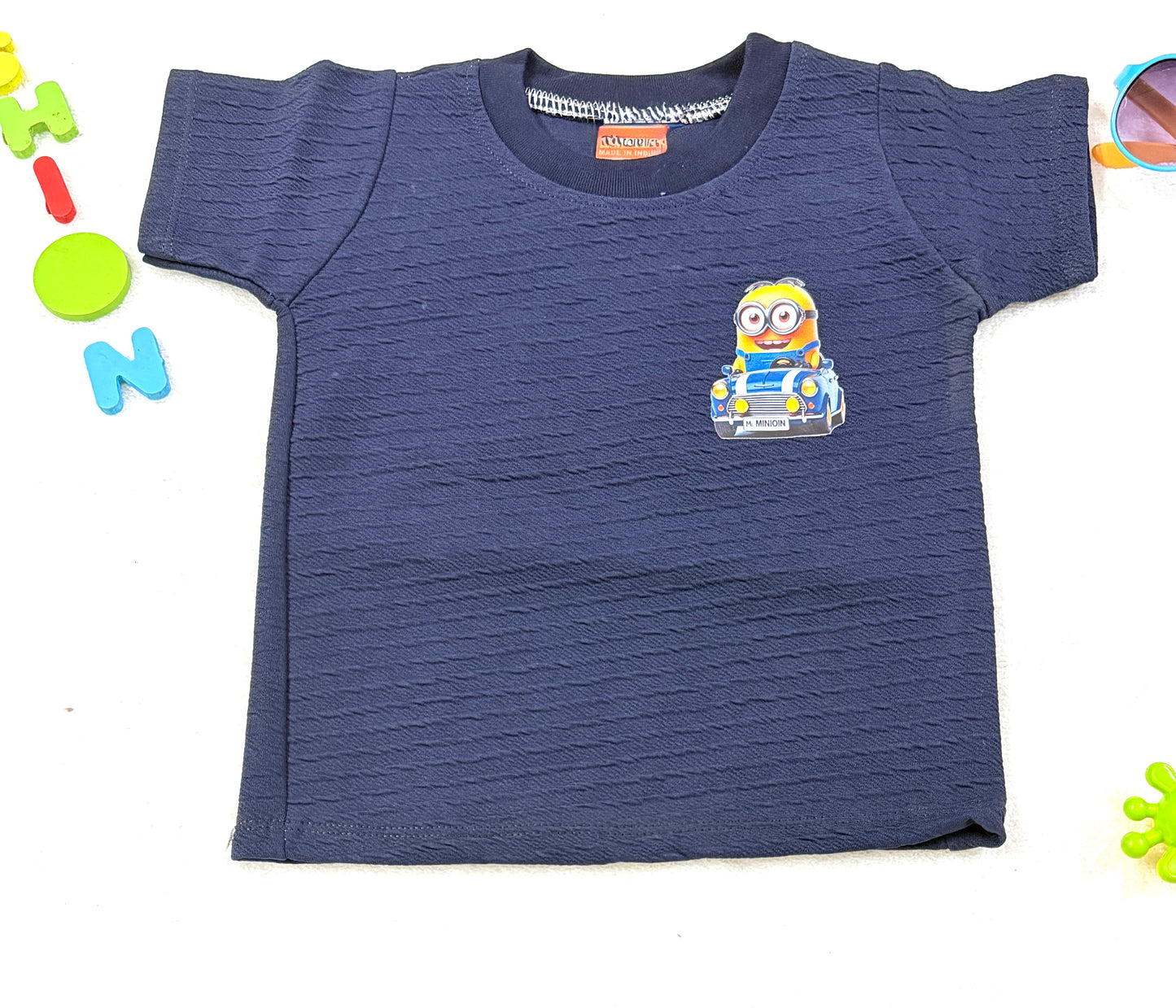 Boys/Girls Summer T-Shirt Minnion print & Shorts Set