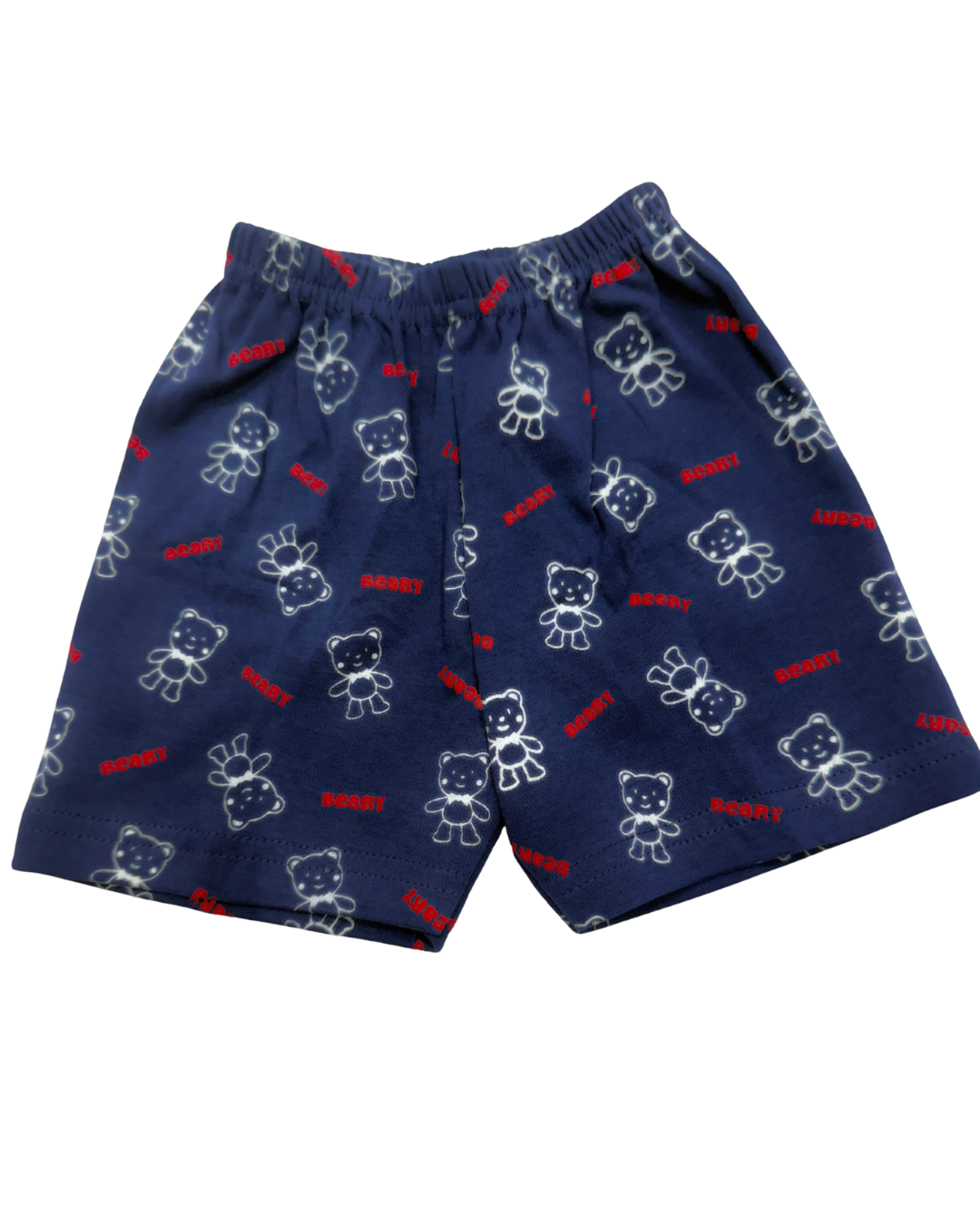 Beary NAVY BLUE Cotton Co-ord Set for Babies (3-6 Months) – Unisex