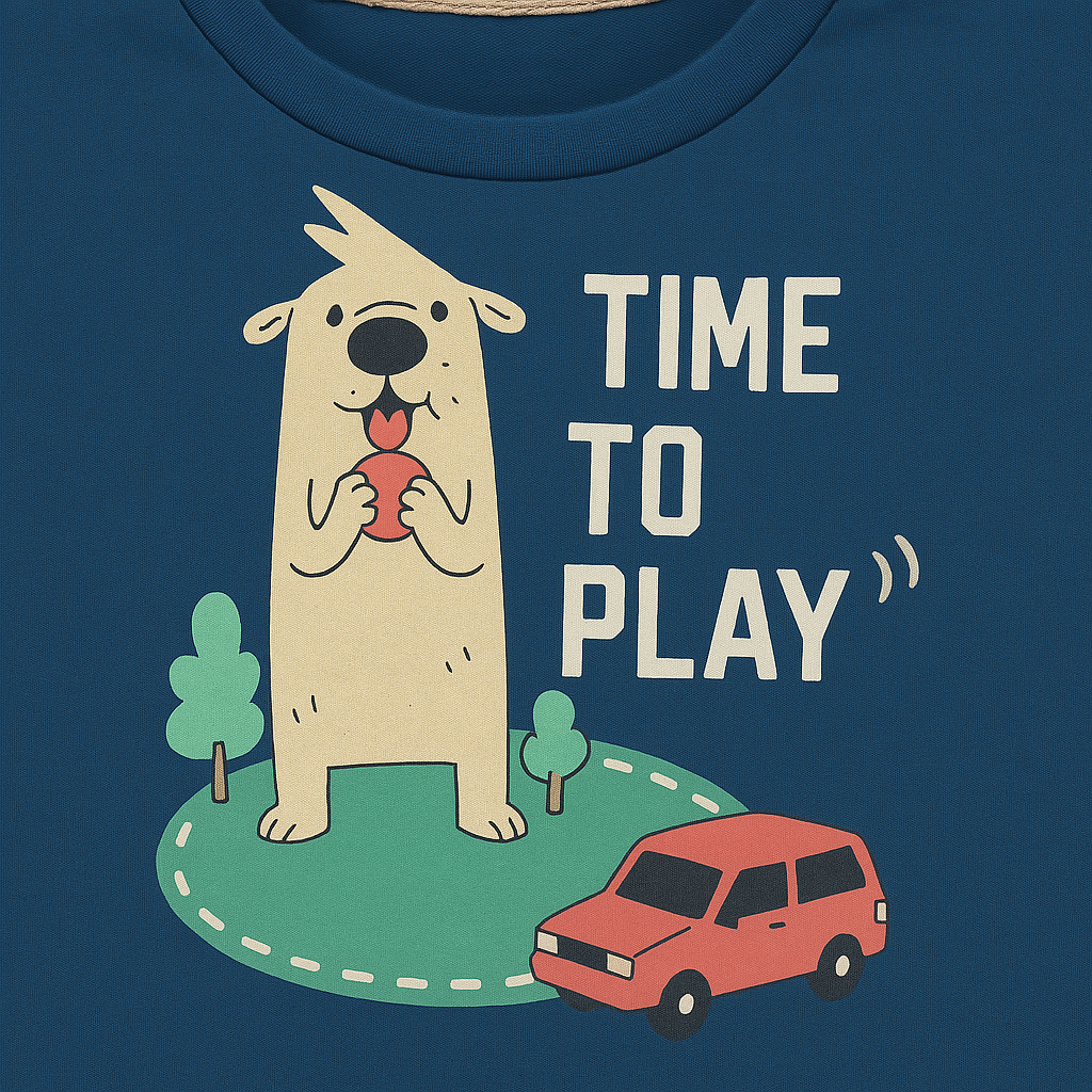 Mini Hug "Time to Play" Baby Boys' Co-ord Set – Blue Bear Adventure Edition